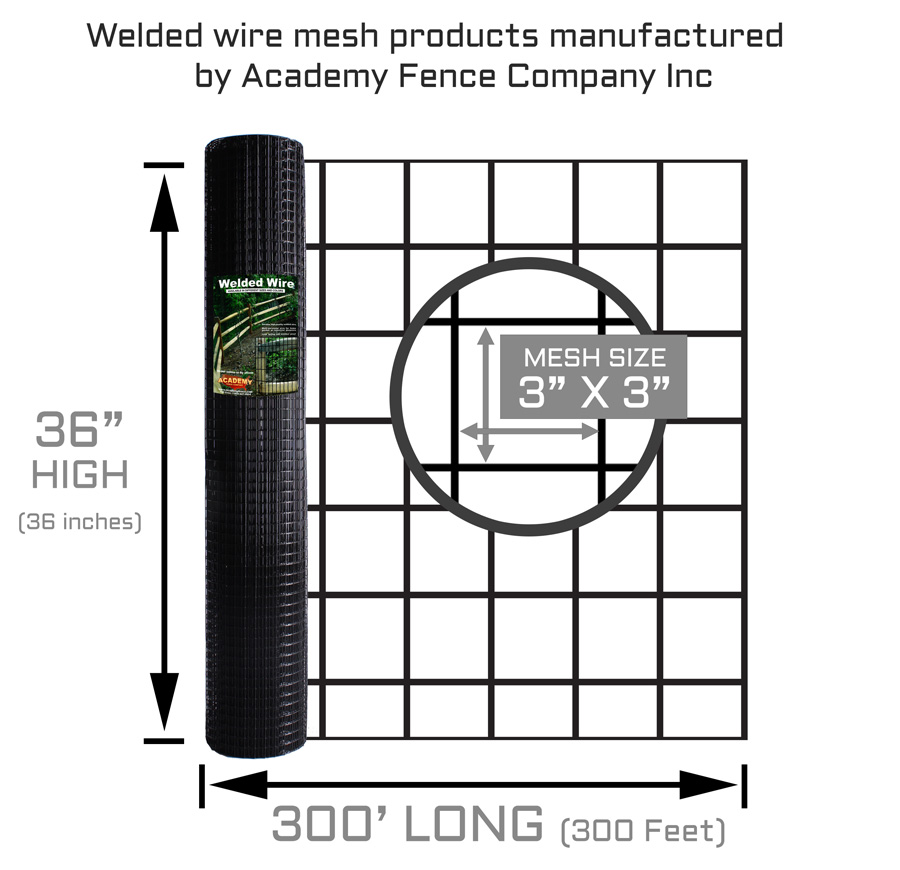 Welded Wire - Vinyl PVC Coated 